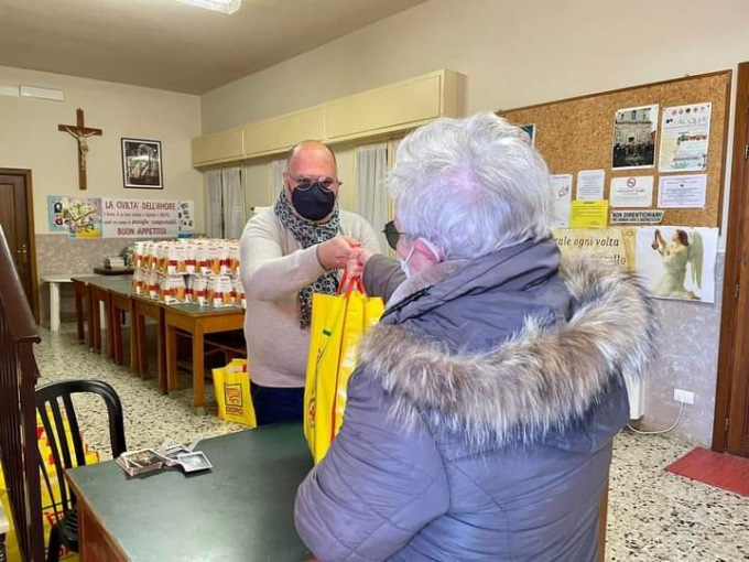 Ventimila euro di generi alimentari per le famiglie in difficoltà
