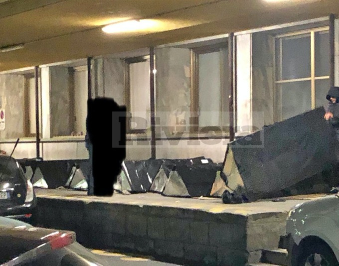 Tende termiche per i migranti in stazione a Ventimiglia