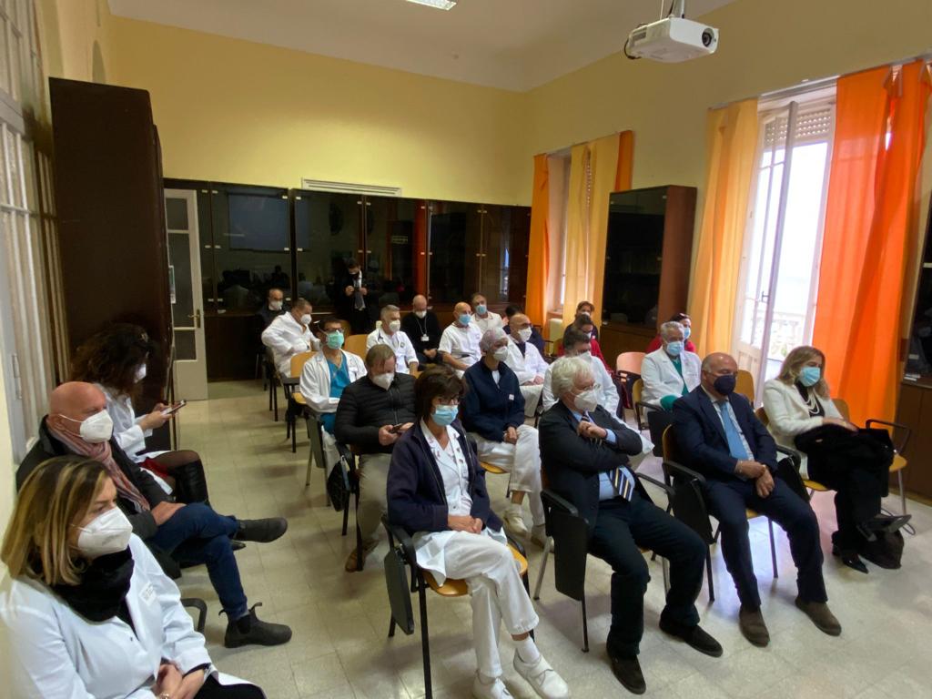Visita sottosegretario Andrea Costa Salute ospedale Sanremo Asl 1 4 gennaio 2022_04