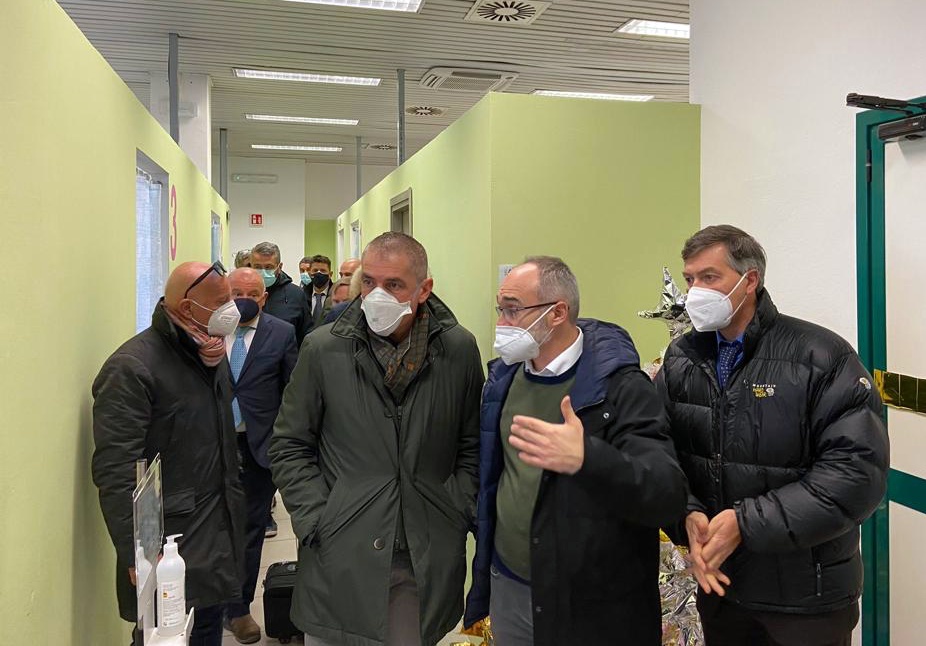 Visita sottosegretario Andrea Costa Salute ospedale Sanremo Asl 1 4 gennaio 2022_06