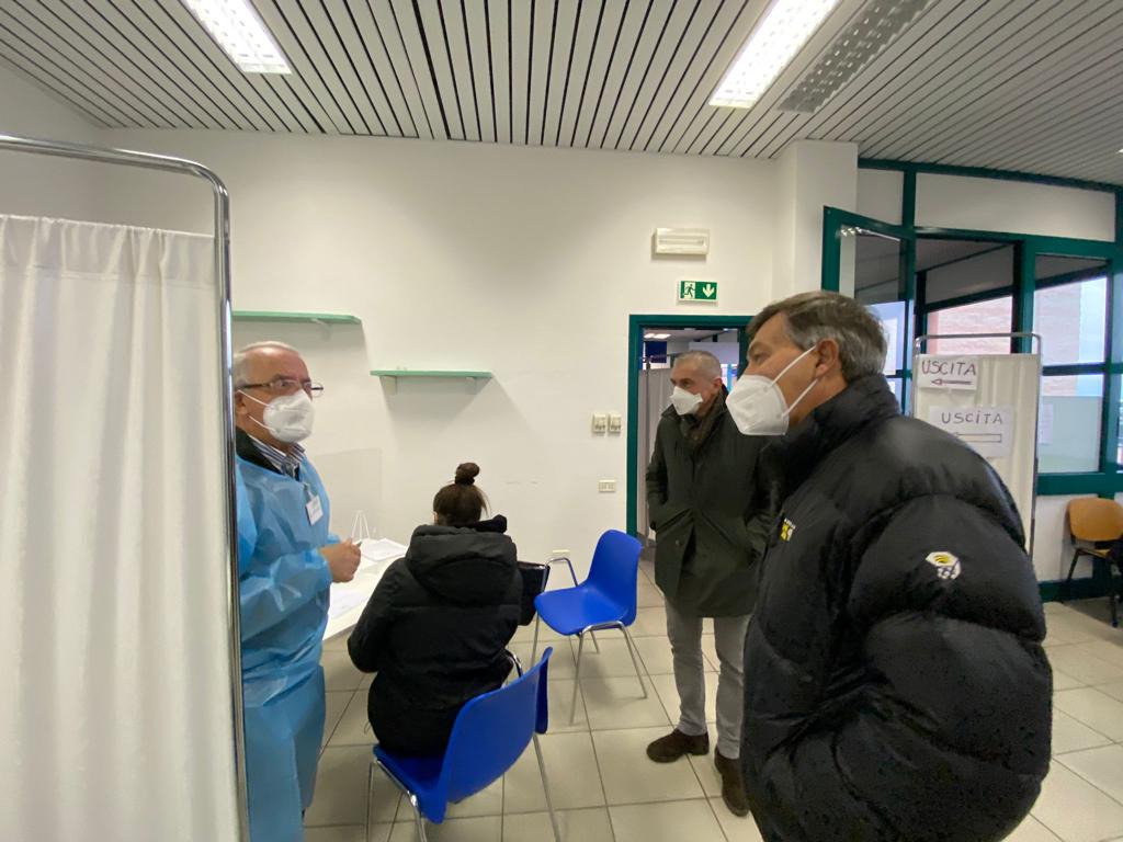 Visita sottosegretario Andrea Costa Salute ospedale Sanremo Asl 1 4 gennaio 2022_09