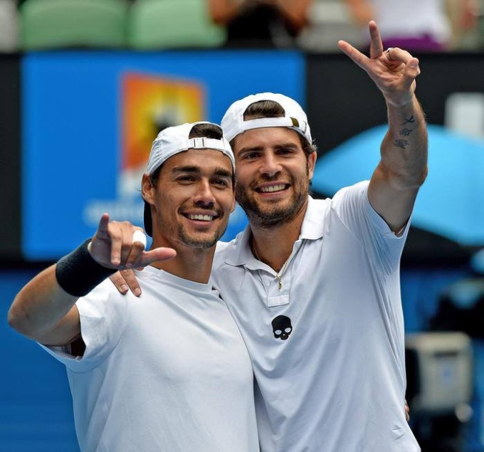 Fognini e Bolelli spettacolo  in Australia. Battono O’Mara e Martin e volano in semifinale a Sydney