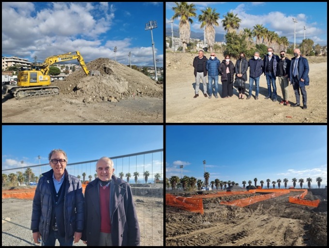 Sanremo iniziati i lavori per il Palazzetto dello sport