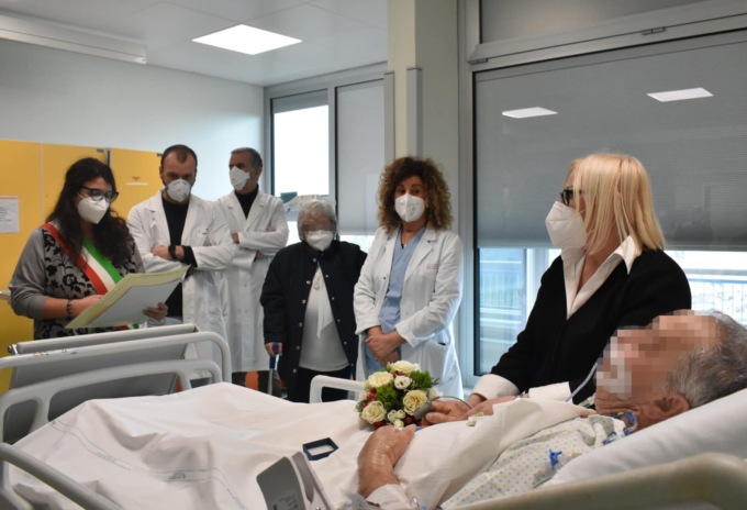 Nozze in rianimazione la storia di Maria Grazia e Vincenzo