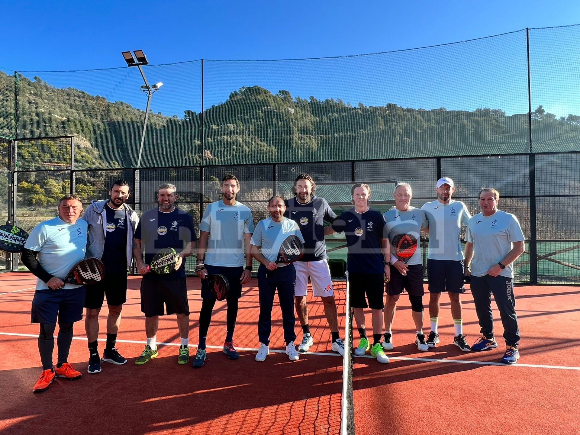 padel dolceacqua vecchie glorie calcio vincent candela frey toni