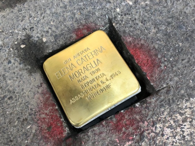 Giorno della Memoria oggi la prima pietra d’inciampo a Imperia