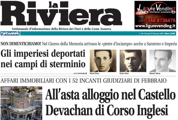 La Riviera è in edicola ecco le esclusive su questo numero