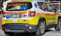 Scontro auto e moto davanti Villa Spinola a Sanremo, un ferito