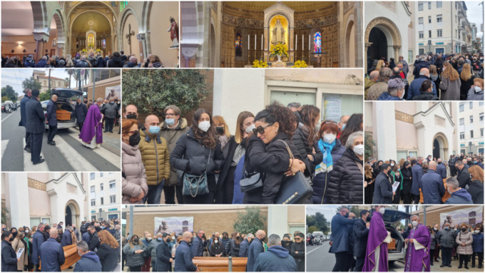 In centinaia per l’ultimo saluto al cantautore Amedeo Grisi