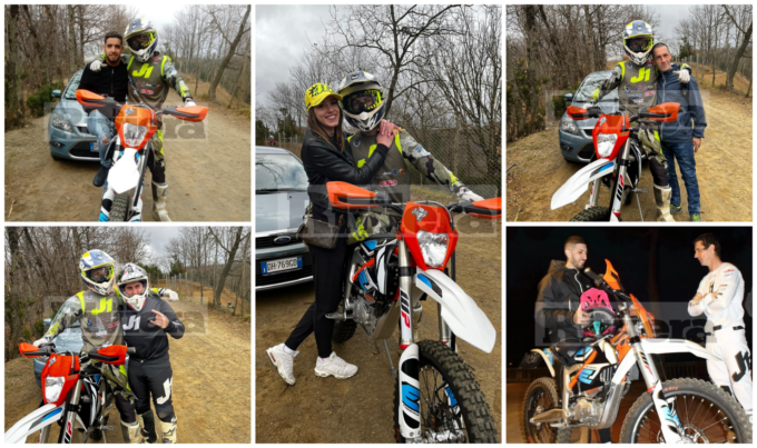 Il grande sogno di Richi: a cinque anni dalla malattia torna sulla moto da cross