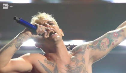 Achille Lauro battezza Sanremo 2022