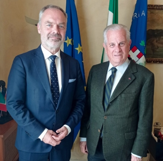 Claudio Scajola incontra l’ambasciatore svedese