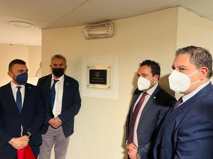 La sala del Consiglio Regionale intitolata al presidente Pertini