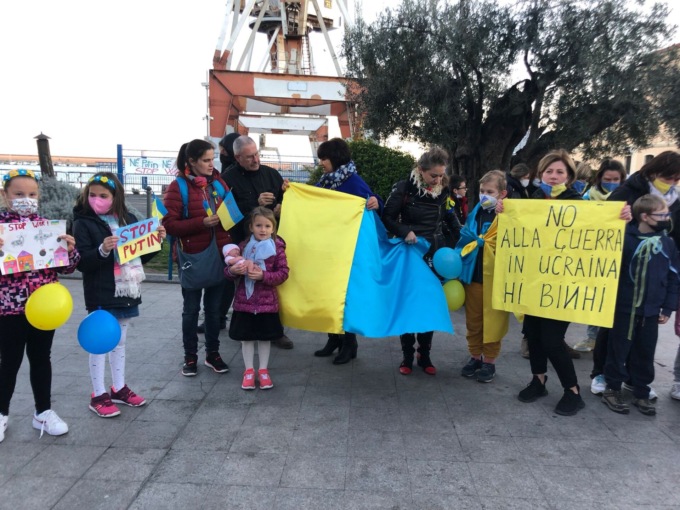 Tutti in piazza a Imperia per dire No alla guerra in Ucraina