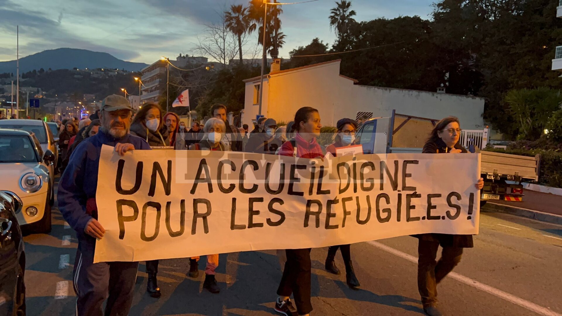 amnesty international migranti manifestazione corteo francia ponte san ludovico _02