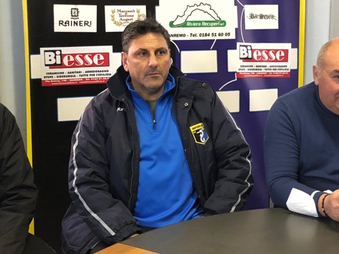 Il neo mister dell’Imperia Antonio Soda “Ci dobbiamo credere e chiedo anche il supporto dei tifosi”