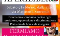 In via Matteotti a Sanremo, domani: un "Aperilibero" contro il Green pass