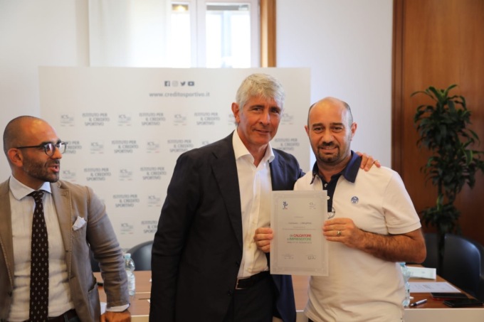 Vincenzo Stragapede supera gli esami per Team Manager
