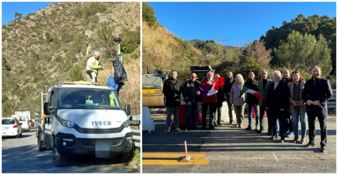 Fine di un incubo per la val Roya: spento il semaforo sulla Statale 20