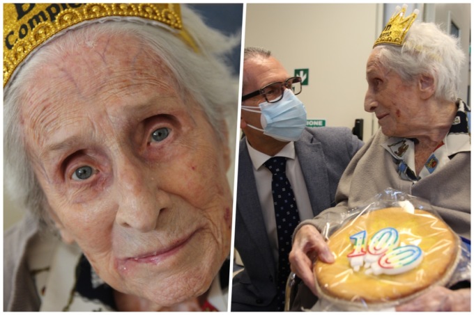 I 100 anni di Colombina alla Residenza Le Grange di Riva Ligure