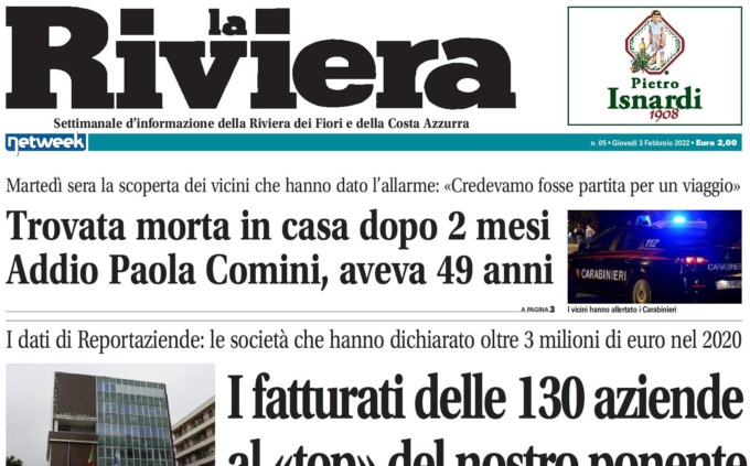 La Riviera è in edicola con interviste, inchieste e tante notizie esclusive