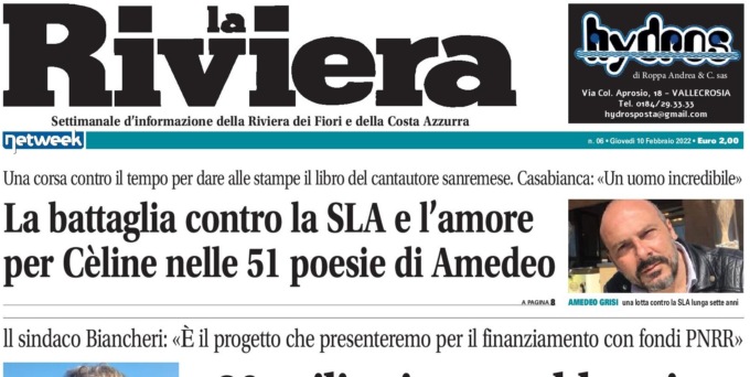 La Riviera è in edicola ecco le notizie esclusive di questa settimana