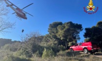 Ciclista 26enne cade dopo un salto: in elicottero al Santa Corona
