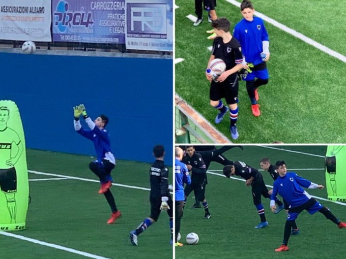 Giovanissimo portiere convocato dalla Sampdoria
