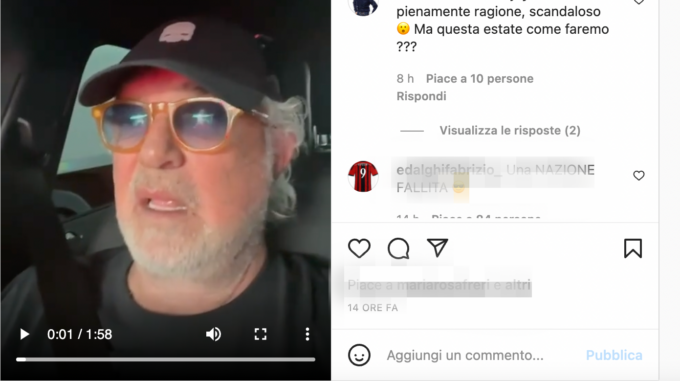 Caos A10: dopo lo chef Borghese anche Briatore bloccato sulla Genova-Ventimiglia
