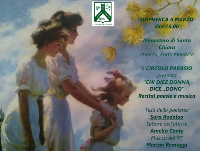 Poesie al Monastero di Santa Chiara per la Festa della Donna
