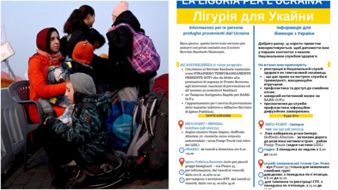 Vademecum Asl per i profughi ucraini