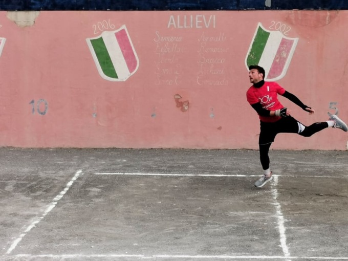 Pallapugno, sconfitta per l’imperiese nell’amichevole col Cuneo