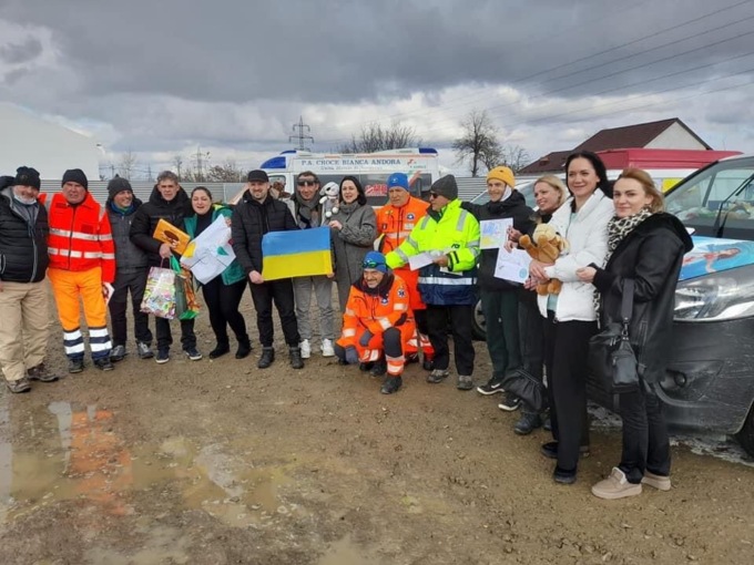 Ucraina, consegnati gli aiuti umanitari partiti da San Bartolomeo