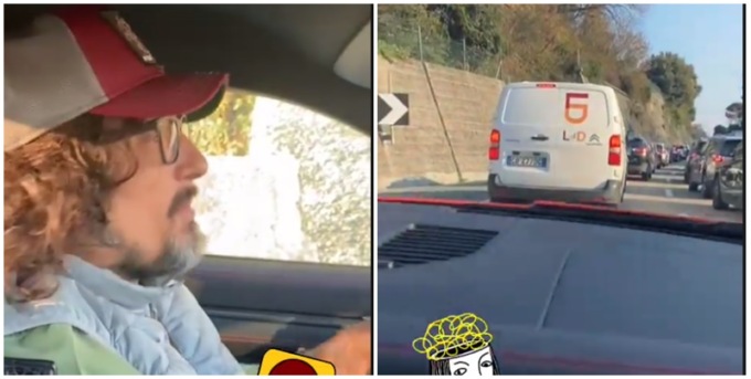 “Sei ore e mezza da Milano a Ventimiglia” Lo sfogo su Instagram di Alessandro Borghese. Il video