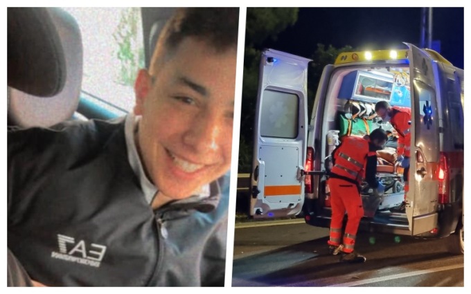 Sabato i funerali di Gabriele morto nel tragico schianto in scooter di Ventimiglia