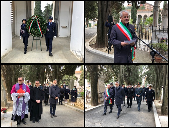 Imperia commemora le vittime del covid