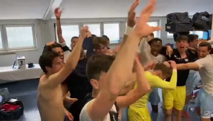 Il video dell’esultanza della Sanremese dopo la vittoria con il Novara