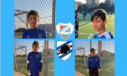 Settore giovanile, 4 giocatori della sanremese si sono allenati con la Sampdoria