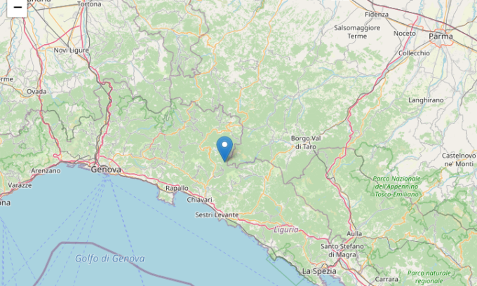 Altra scossa di terremoto avvertita nella notte nel levante ligure