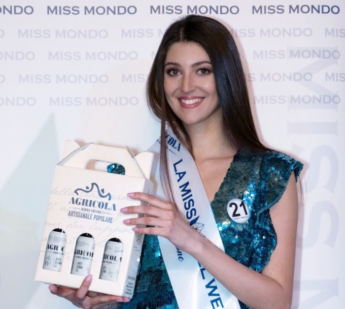 La 24enne imperiese Melissa Yucel in corsa per il titolo di Miss mondo