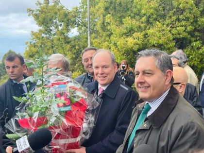 Cittadinanza onoraria ad Alberto di Monaco per Euroflora 2022