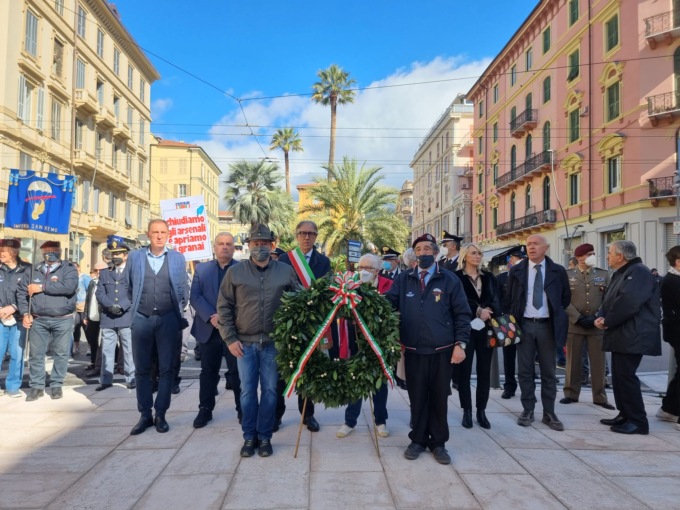 Festeggiamenti del 25 Aprile a Sanremo