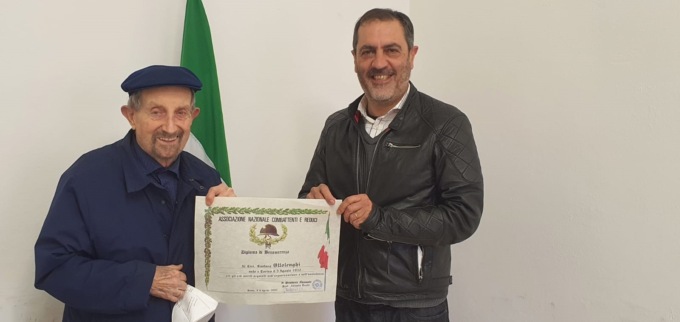 Il dottor Sparago nuovo presidente Associazione Combattenti e reduci