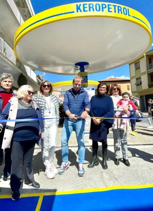 Inaugurata la stazione di servizio Keropetrol a Dolceacqua
