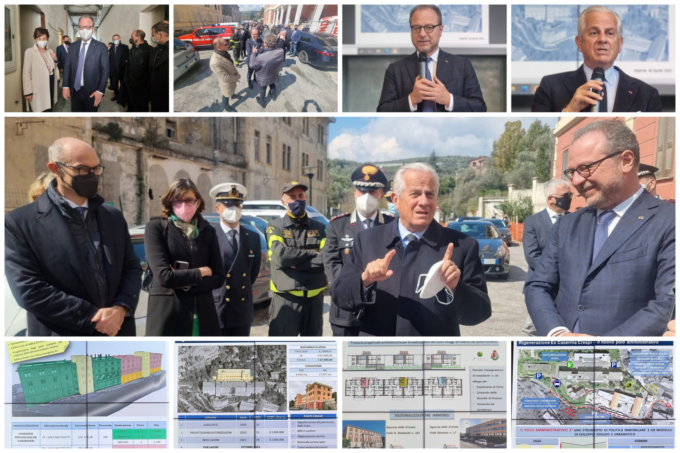 La Caserma Crespi di Imperia da rudere diventa polo amministrativo di eccellenza