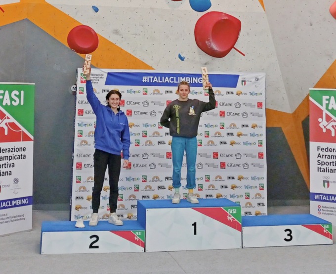 Viola Bergamelli sul podio nell’ultima tappa di Coppa Italia