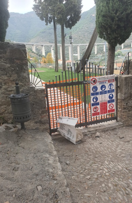 Nuovi giardini Madonna del Canneto: dopo la presentazione sono ancora chiusi