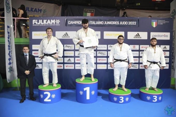 Lorenzo Rossi oro nel Judo ai Campionati italiani juniores