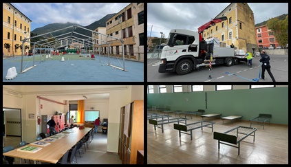 Bomba day, proseguono i preparativi per l’accoglienza degli evacuati