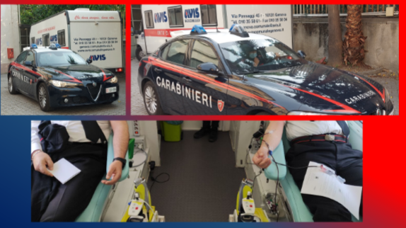 Carabinieri del Comando provinciale donano il sangue con Avis